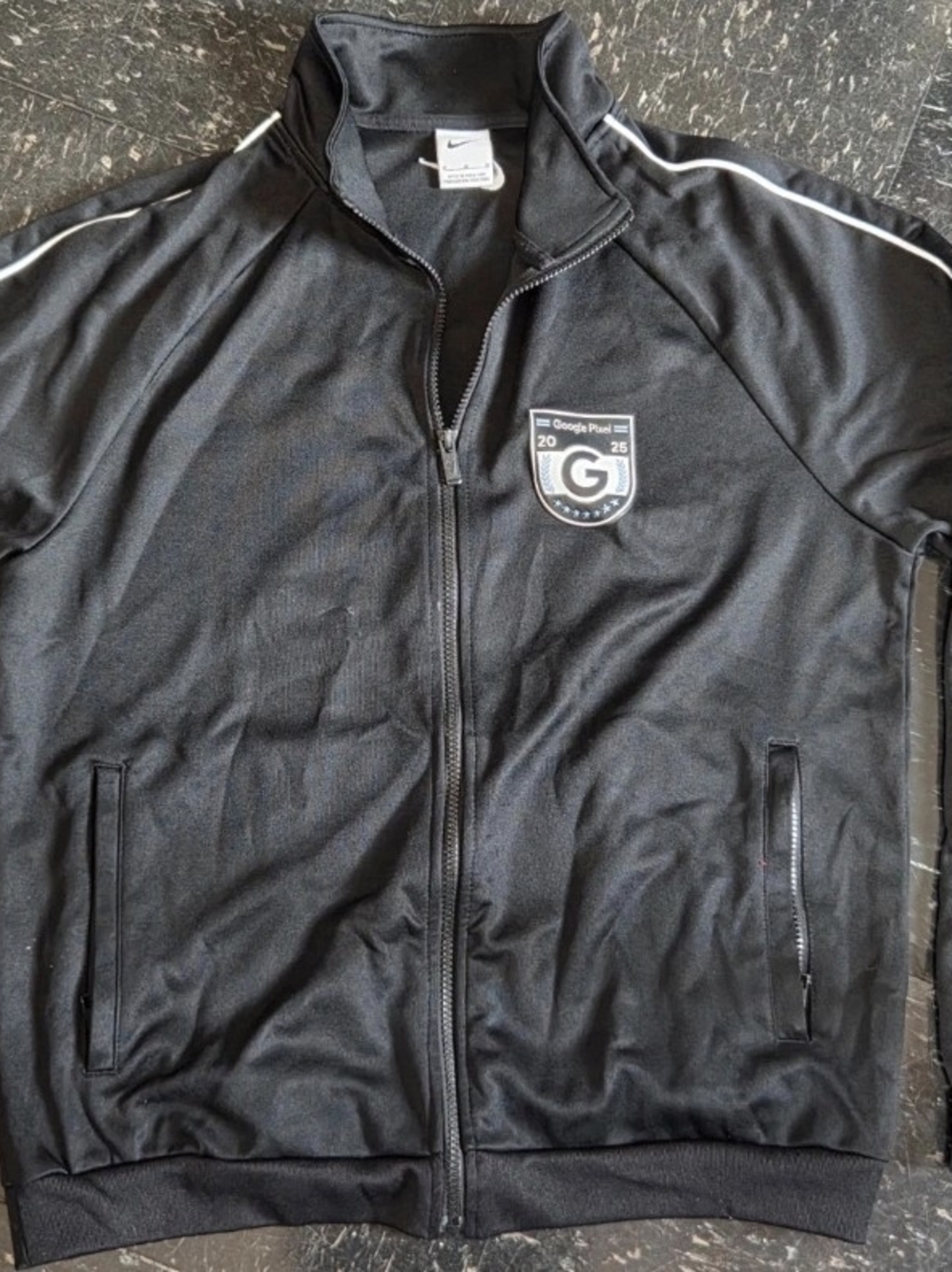 Authentic Men's Nike Google Pixel Track Jacket